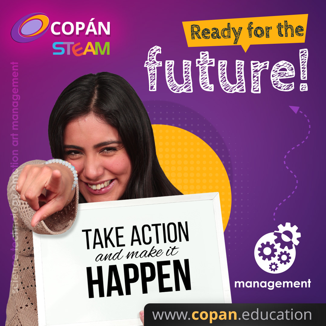 Alumna de Preparatoria Copán en laboratorio de emprendimiento — Ready for the Future, Campus Fuentes