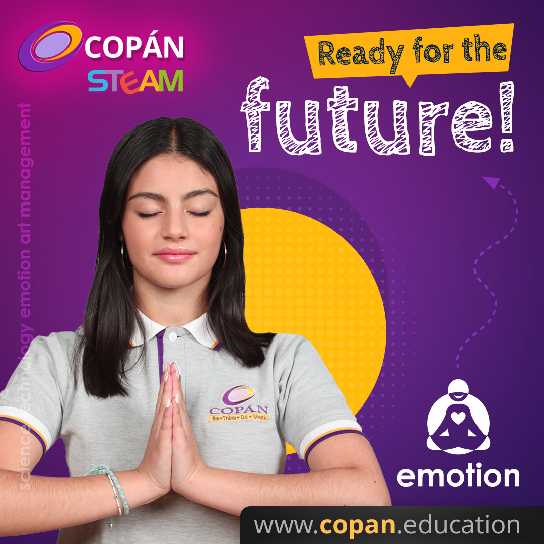 Alumna de Secundaria Copán en laboratorio emocional — Ready for the Future, Campus Fuentes Satélite