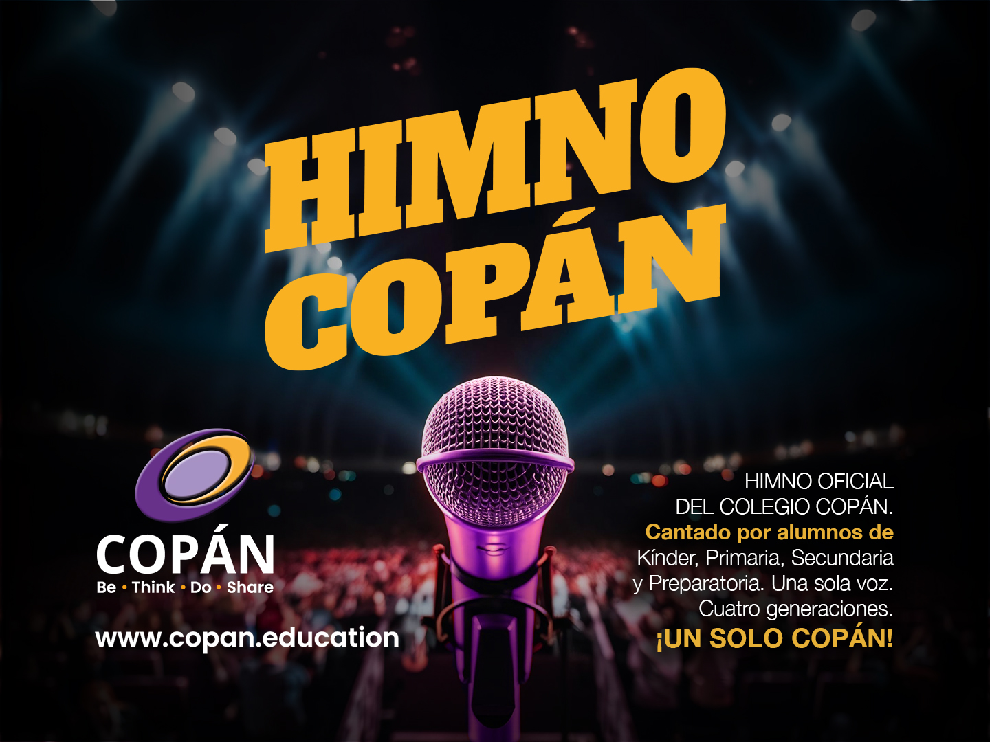 Nuevo Himno Copán 2026 | Escúchalo completo | Colegio Copán